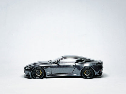 Custom 1:64 Aston Martin DBS 007 No Time to Die 904 diecast model with Devo wheels