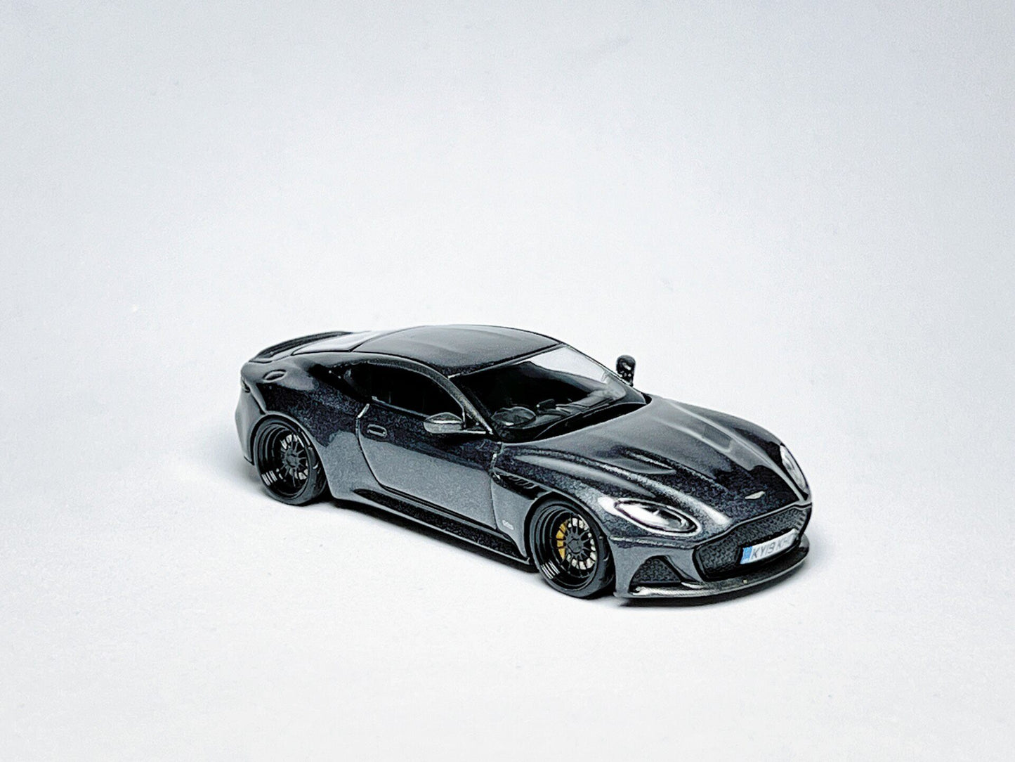 Custom 1:64 Aston Martin DBS 007 No Time to Die 904 diecast with Devo wheels