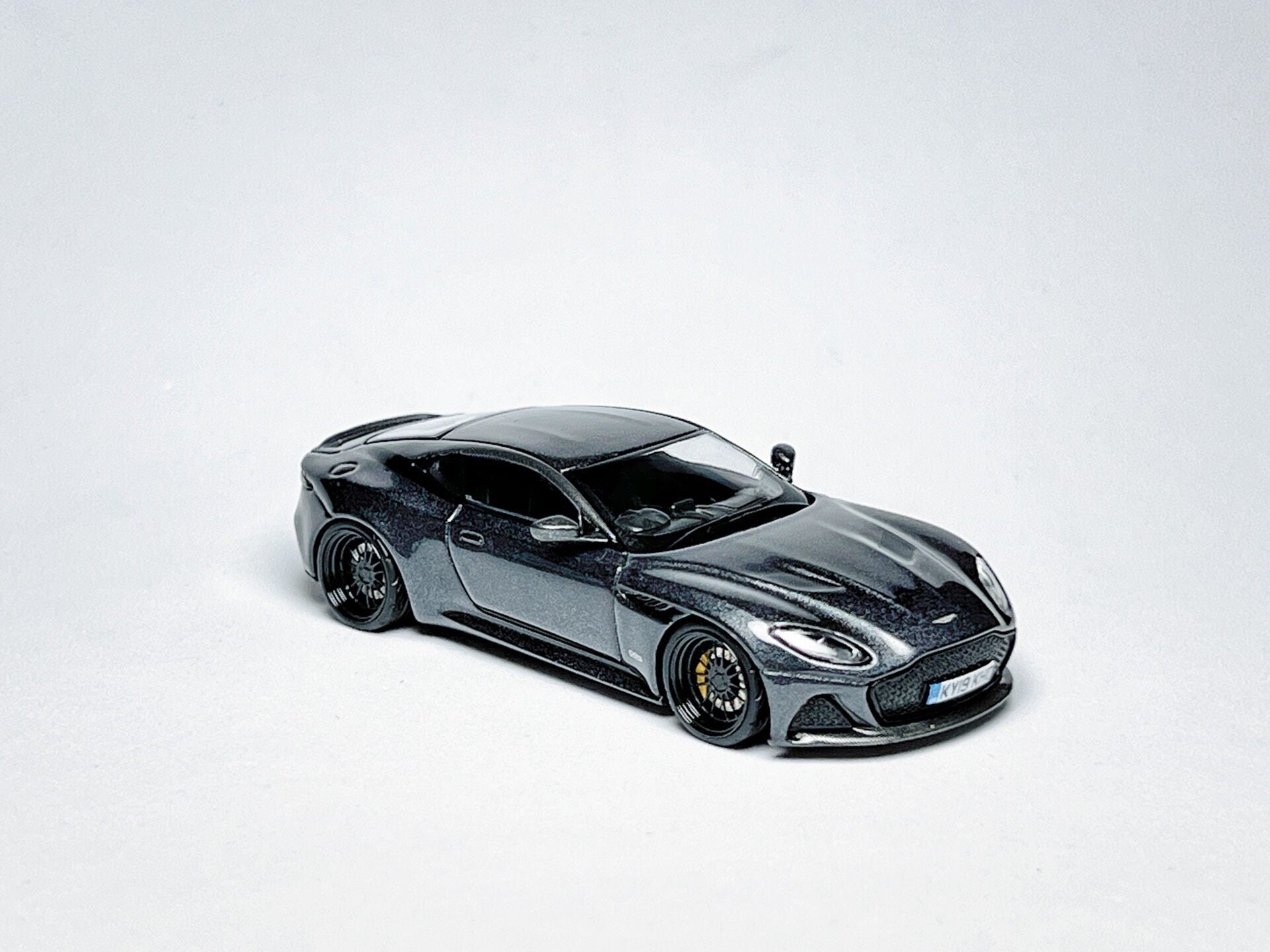 Custom 1:64 Aston Martin DBS 007 No Time to Die 904 diecast with Devo wheels