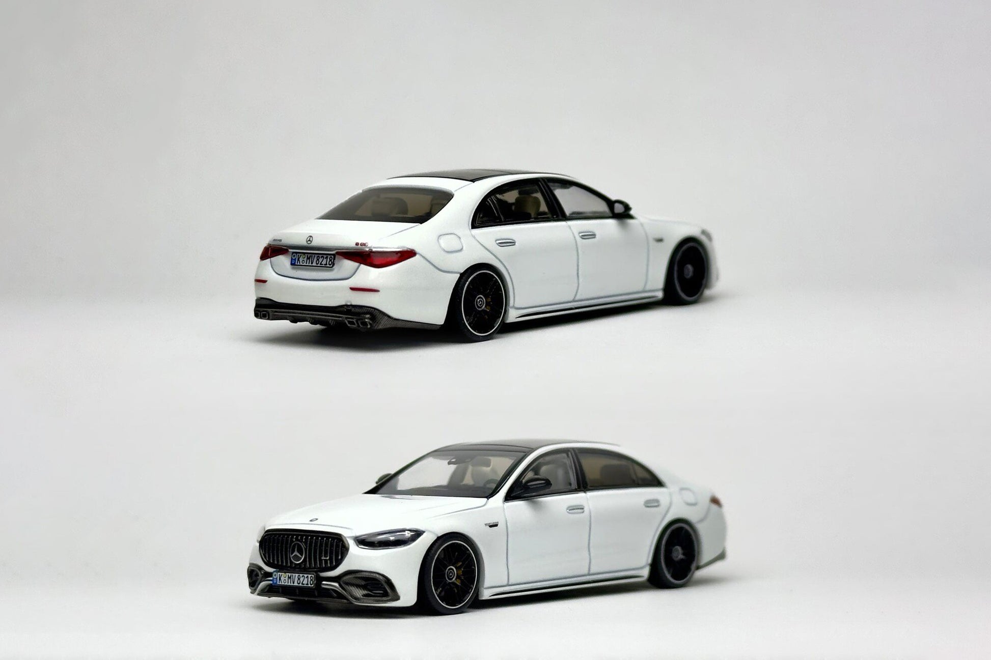 1:64 Mercedes-AMG S 63 E Performance 2023 custom diecast with visible license plate