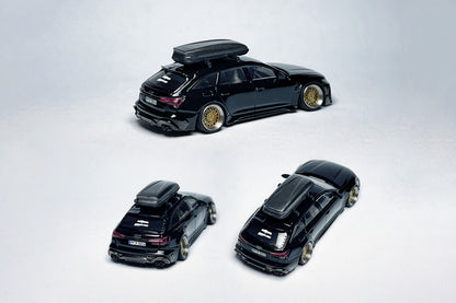 1:64 Audi RS6-R ABT 514 Navarra Black Warrior custom diecast