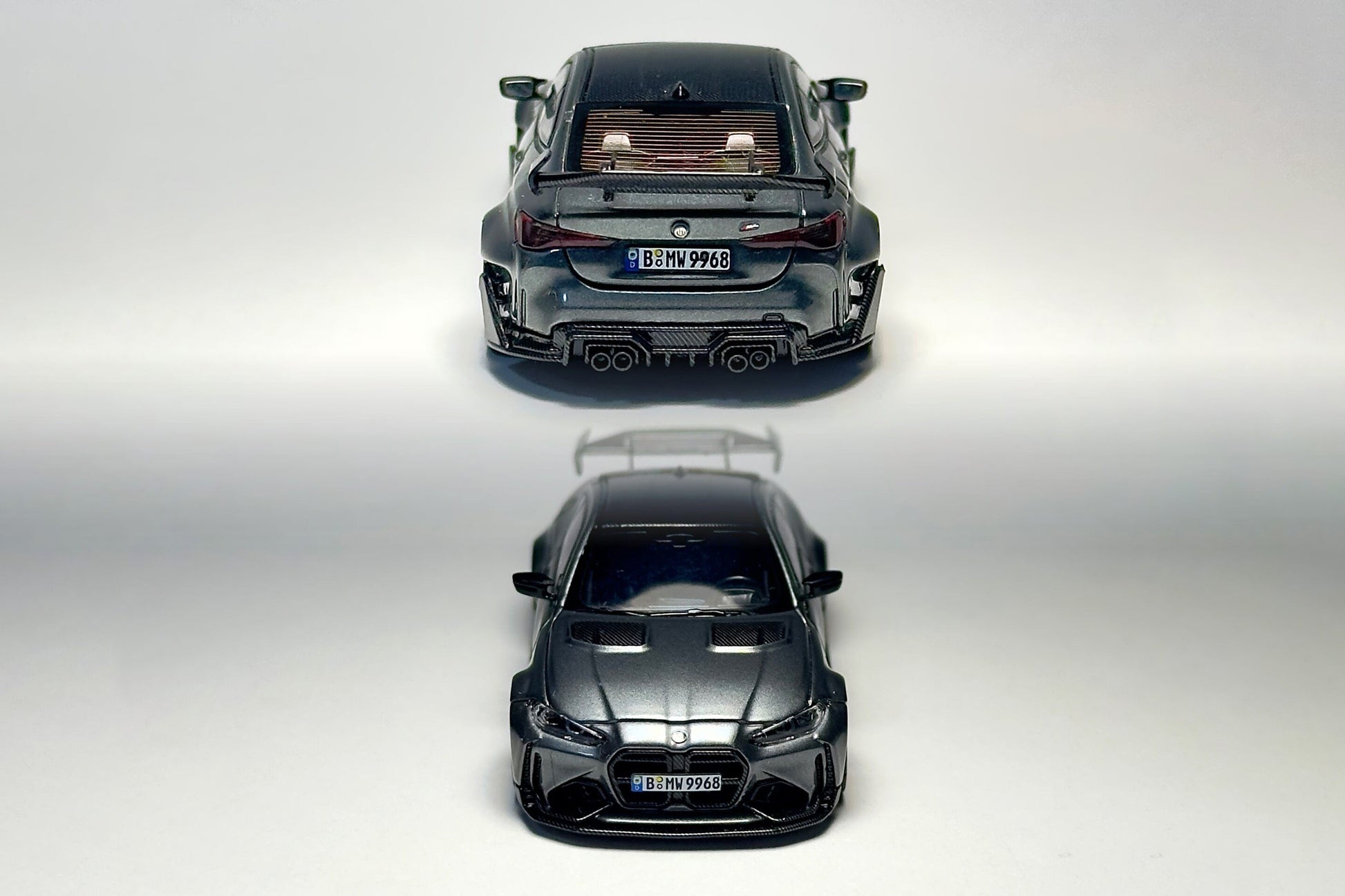 Custom 1:64 BMW G82 M4 ADRO widebody limited edition diecast with visible text markings