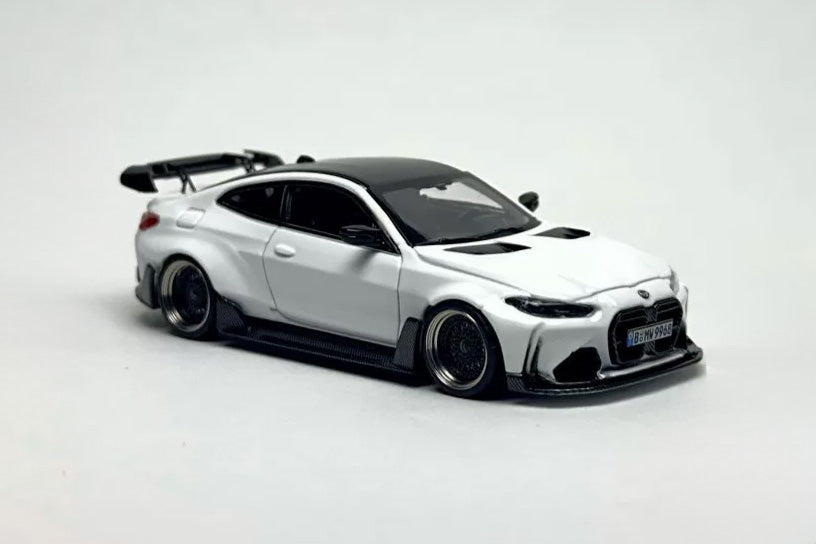 Custom 1:64 BMW G82 M4 ADRO widebody limited edition diecast model