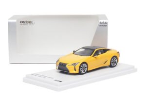 Lexus LC500 2018, Yellow 1:64 by Almost real