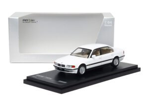 BMW 750iL (E38) White 1:64 by Almost real