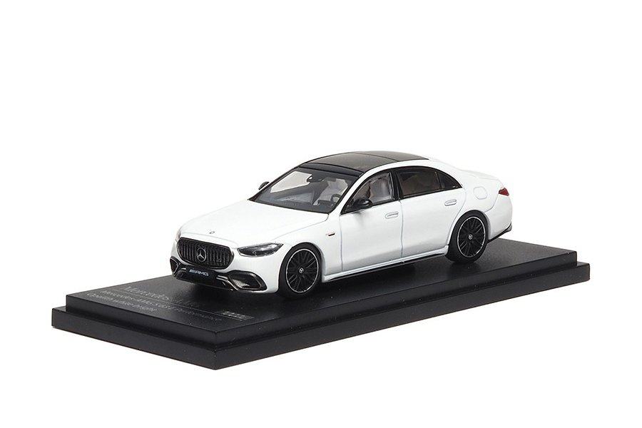 Mercedes Benz AMG S63 E Performance Silver/White 1:64 by Almost real - Image 2