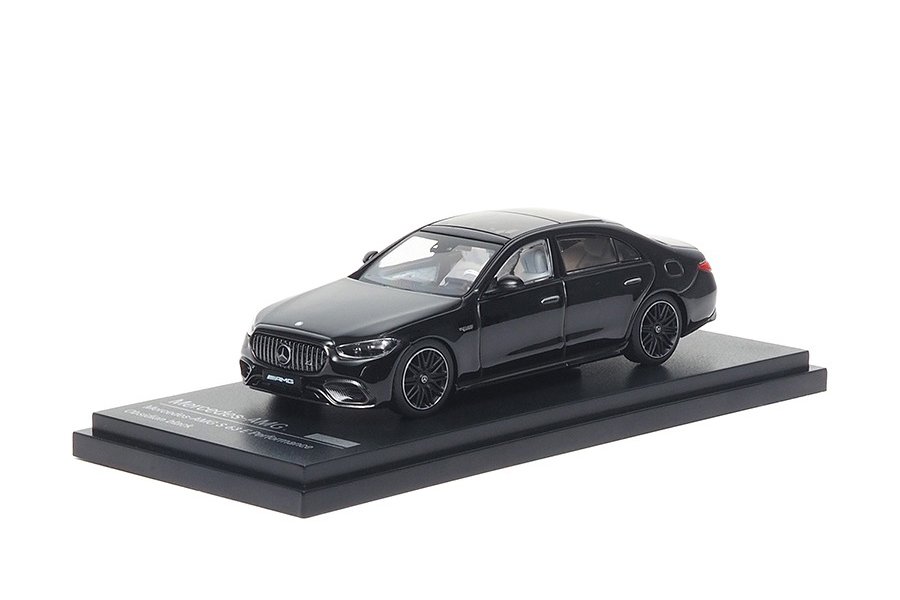 Mercedes Benz AMG S63 E Performance Obsidian black 1:64 by Almost real - Image 4