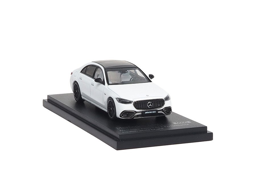 Mercedes Benz AMG S63 E Performance Silver/White 1:64 by Almost real - Image 4