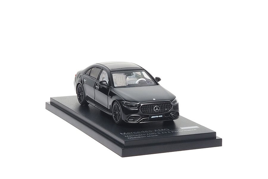 Mercedes Benz AMG S63 E Performance Obsidian black 1:64 by Almost real - Image 6