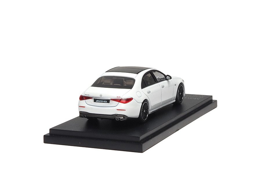 Mercedes Benz AMG S63 E Performance Silver/White 1:64 by Almost real - Image 3