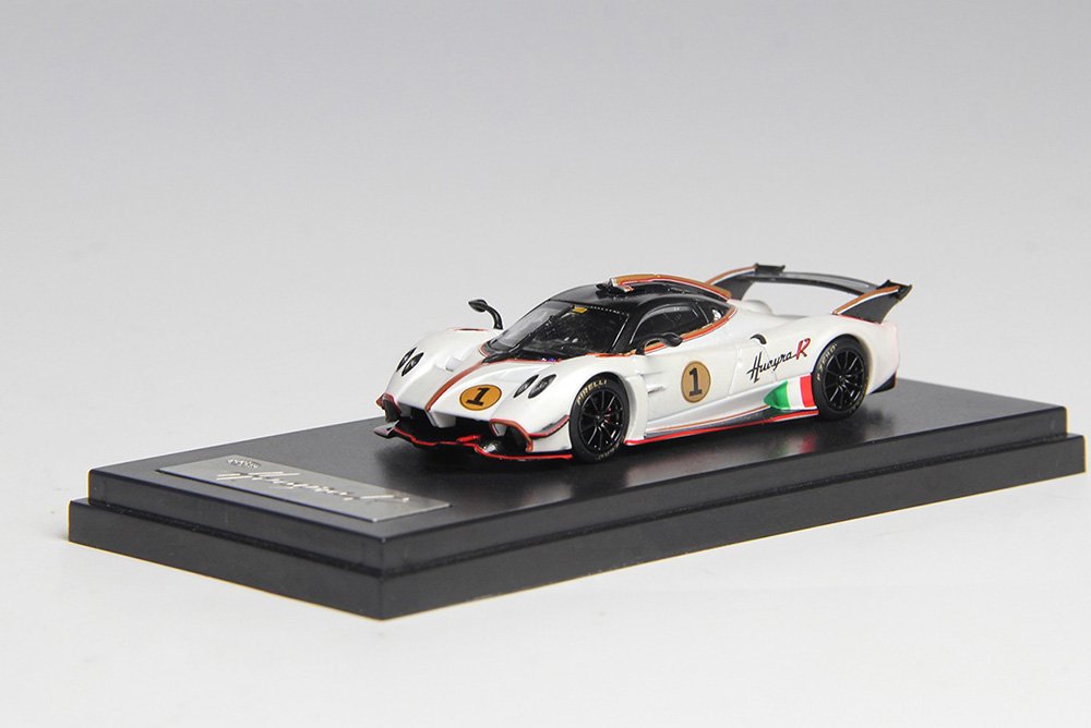 Pagani HuayraR-Pearl White 1:64 Scale by LCD Model - Image 2