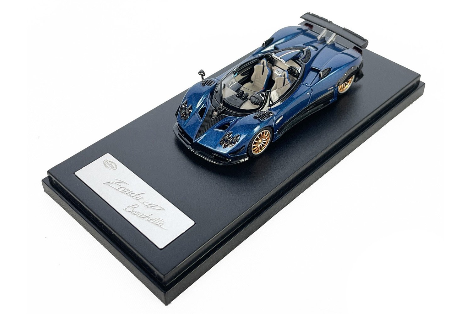 Pagani Zonda-HP Blue 1:64 Scale by LCD Model